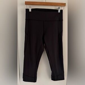 Lululemon Black Capri Leggings